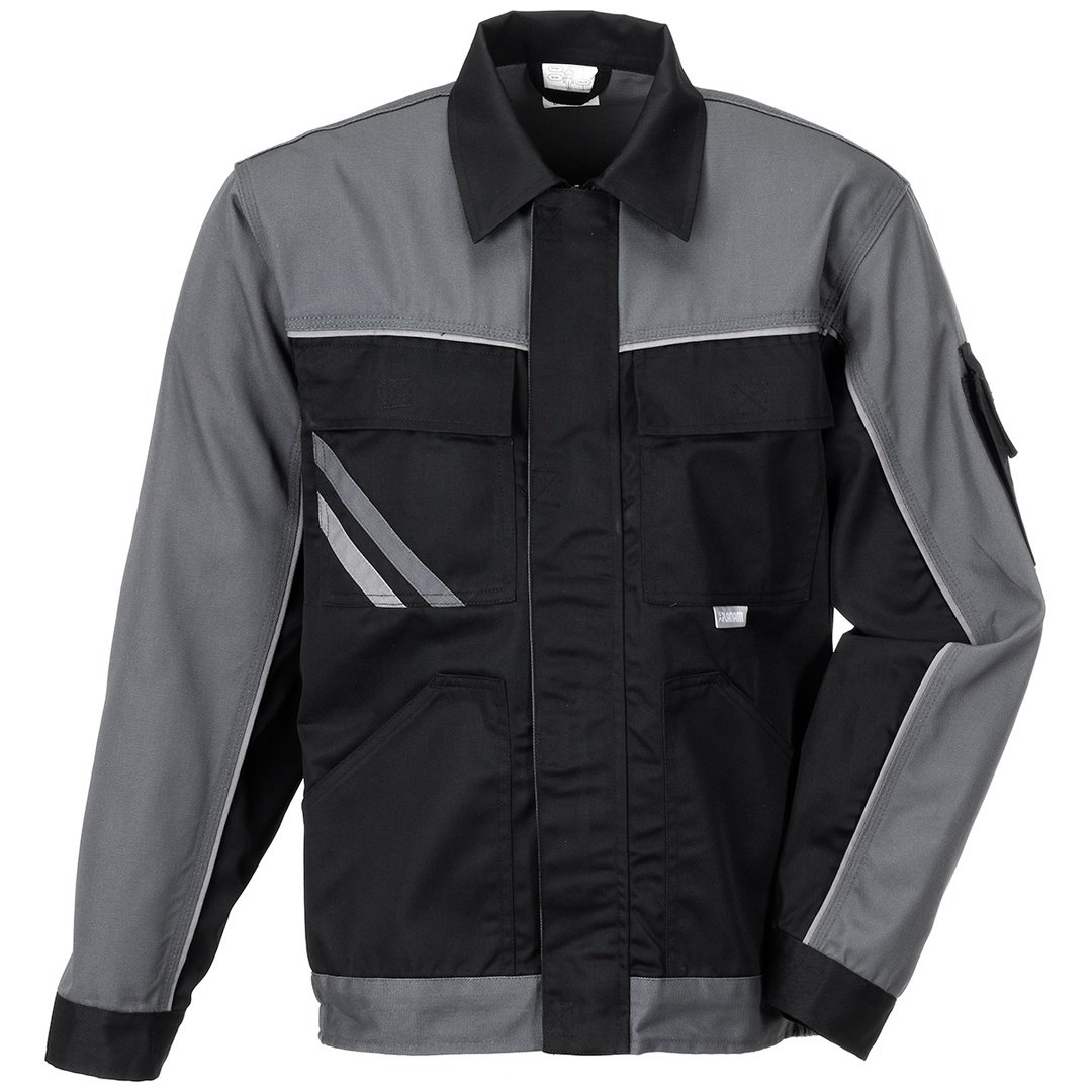Planam Bundjacke Highline Gr. 55 schwarz/schiefer/zink