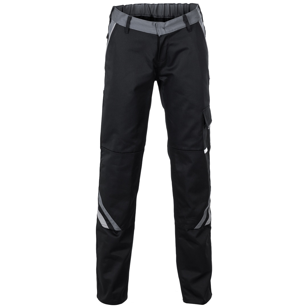 Planam Bundhose Highline Damen Gr. 48 Schwarz/schiefer/zink