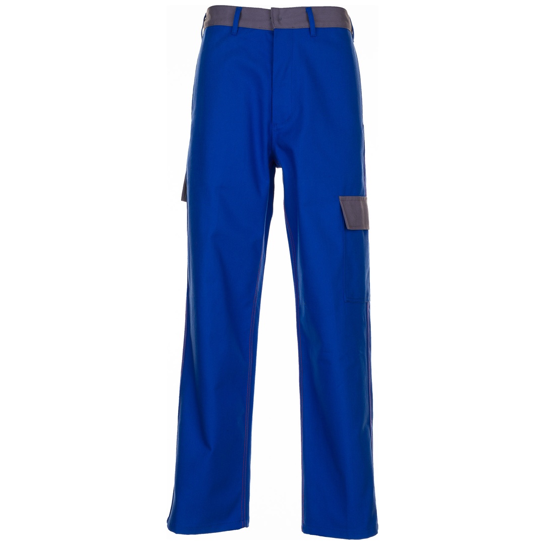 Planam Multinorm Bundhose Major Protect Gr. 98 kornblau/grau