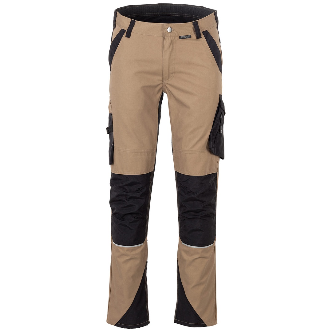 Planam Bundhose Norit Herren Gr. 25 sand/schwarz