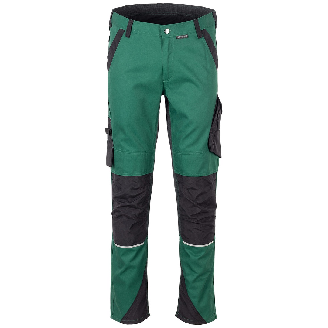 Planam Bundhose Norit Herren Gr. 27 grün/schwarz