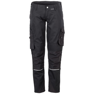 Planam Bundhose Norit Damen Gr. 38 schwarz/schwarz