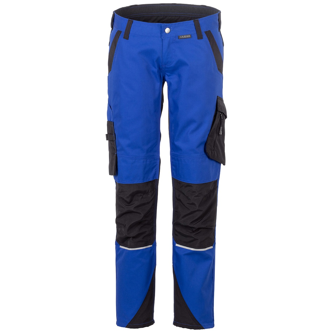 Planam Bundhose Norit Damen Gr. 46 kornblau/schwarz