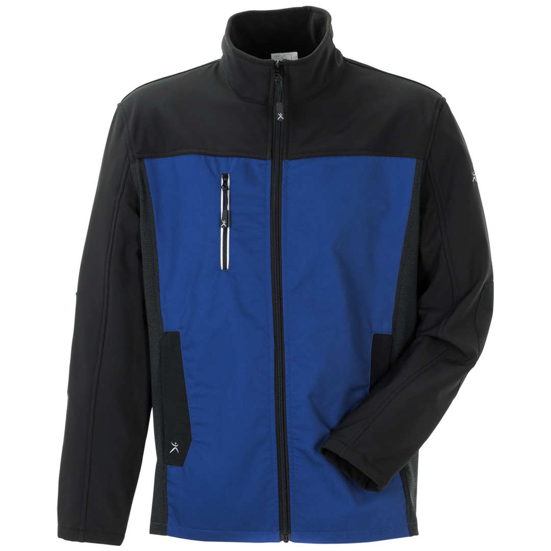 Planam Hybridjacke Norit Herren Gr. 106 kornblau/schwarz
