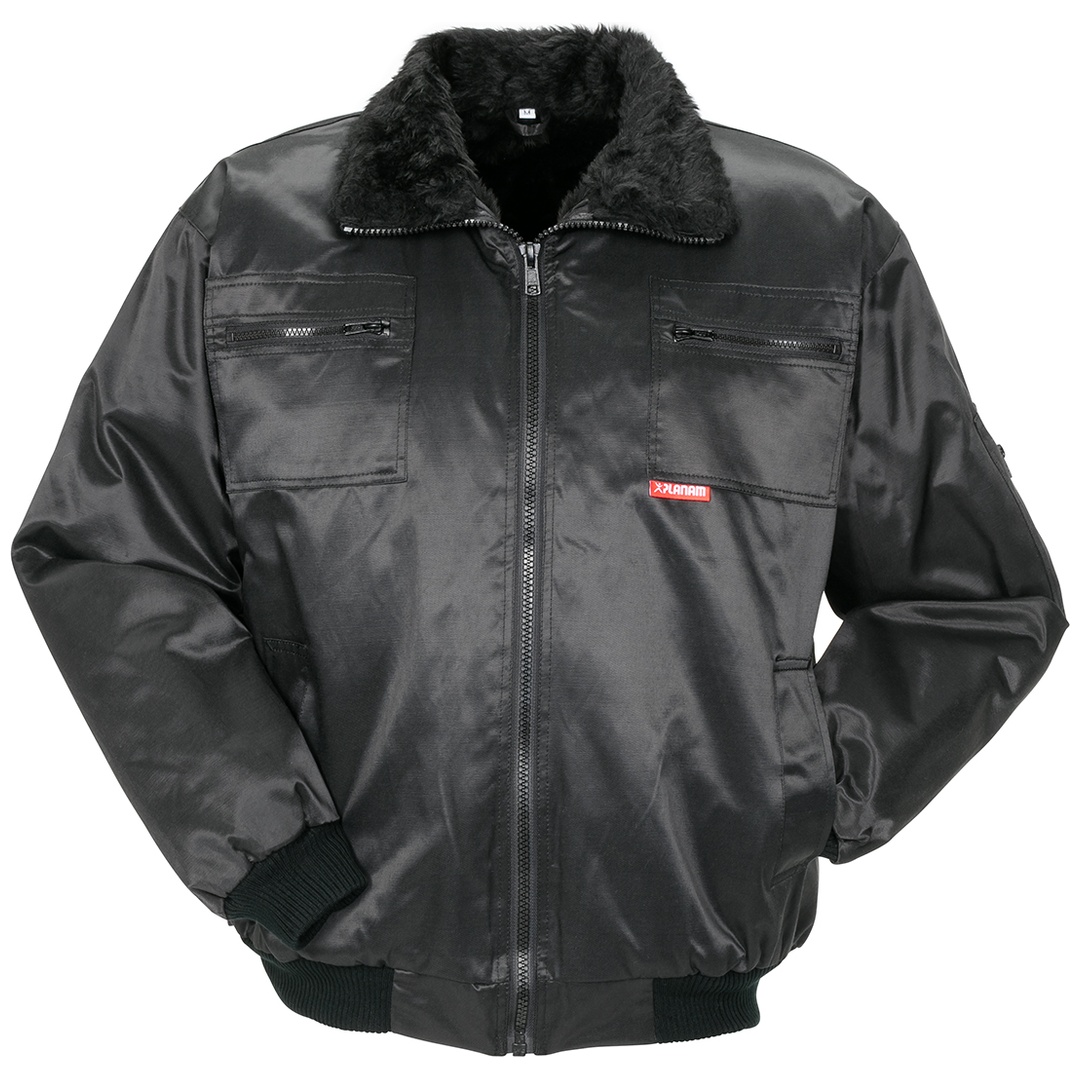 Planam Piloten-Winterjacke Outdoor Gletscher Gr. XL schwarz
