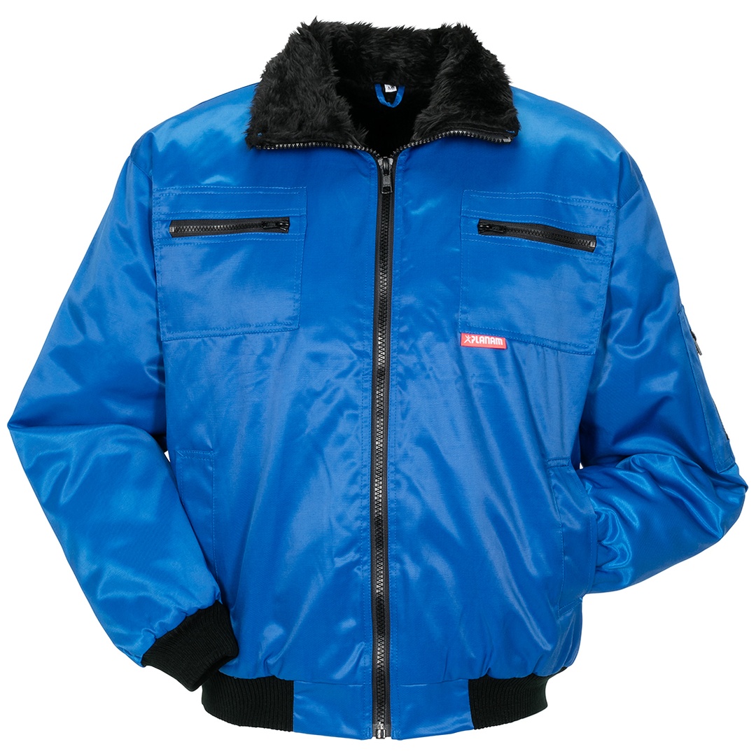 Planam Piloten-Winterjacke Outdoor Gletscher Gr. 2XL kornblau