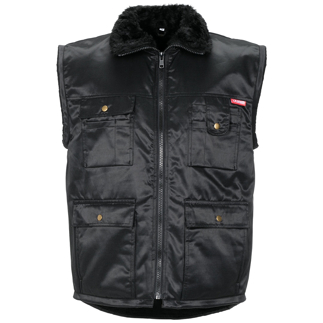 Planam Piloten-Winterweste Outdoor Gletscher Gr. 2XL schwarz