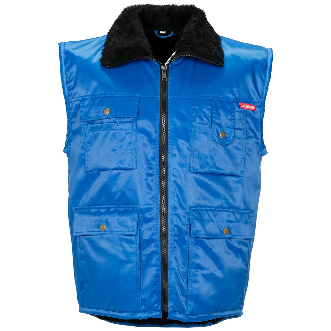 Planam Piloten-Winterweste Outdoor Gletscher Gr. S kornblau