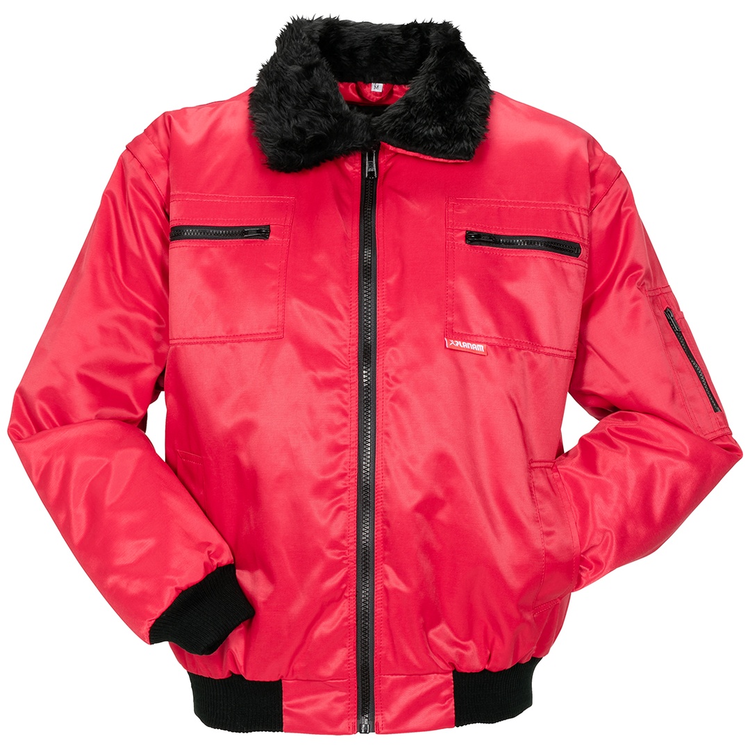 Planam Comfort Jacke Outdoor Gletscher Gr. 2XL rot