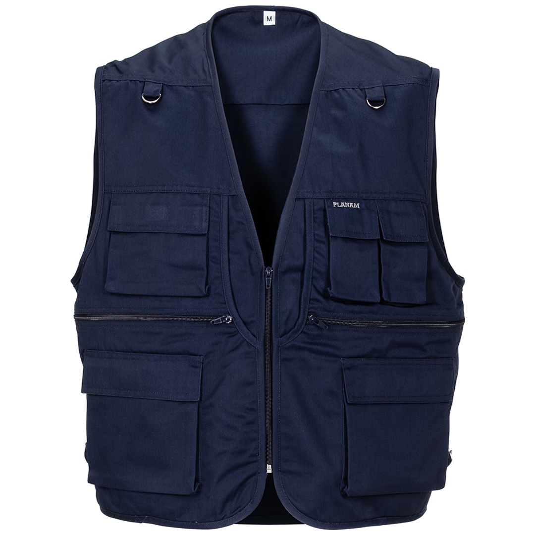 Planam leichte Sommerweste Gr. 2XL marine
