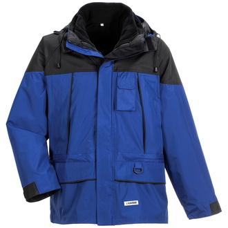 Planam Winterjacke Outdoor Twister Gr. XS kornblau/schwarz