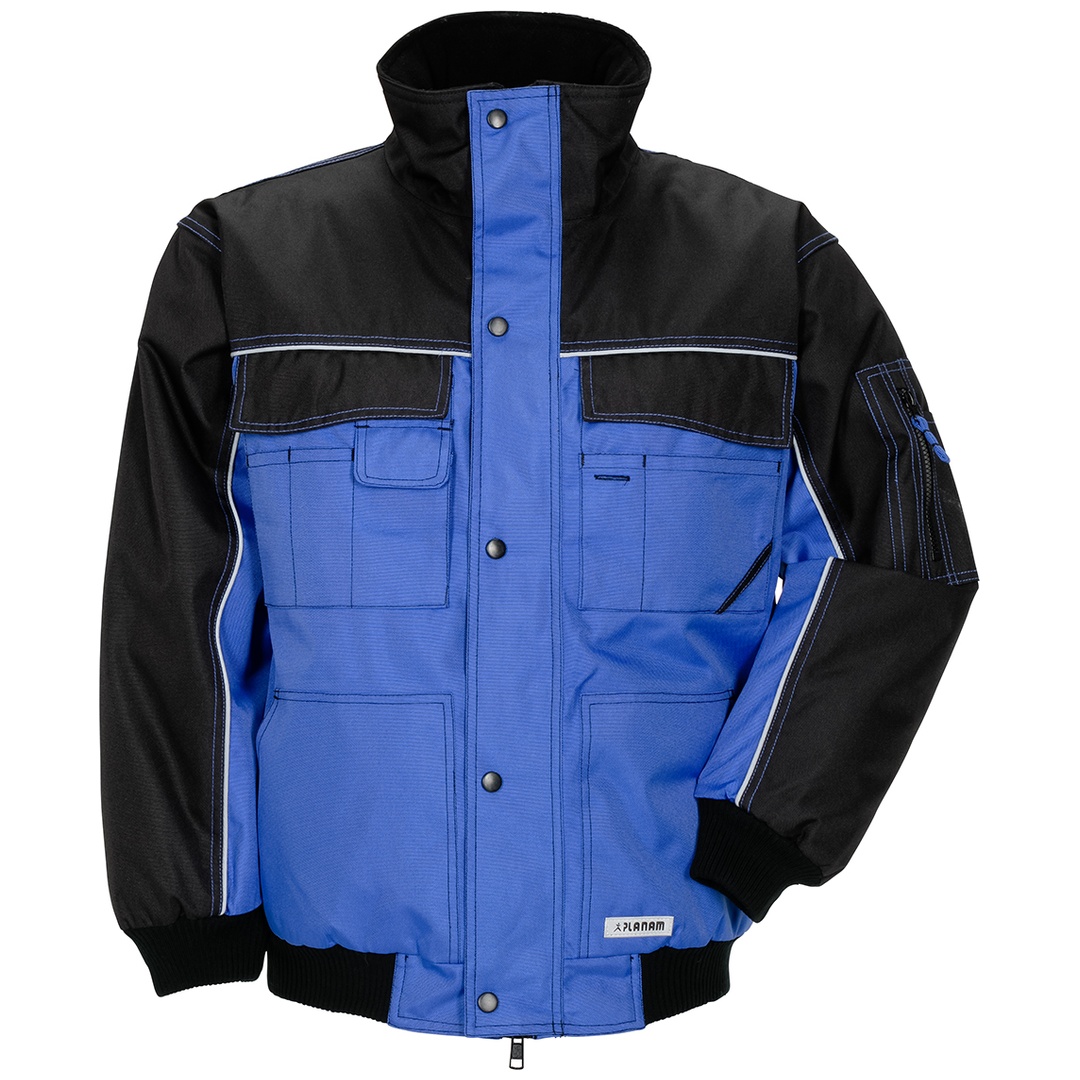 Planam Blouson Outdoor Dust Gr. S royalblau/schwarz