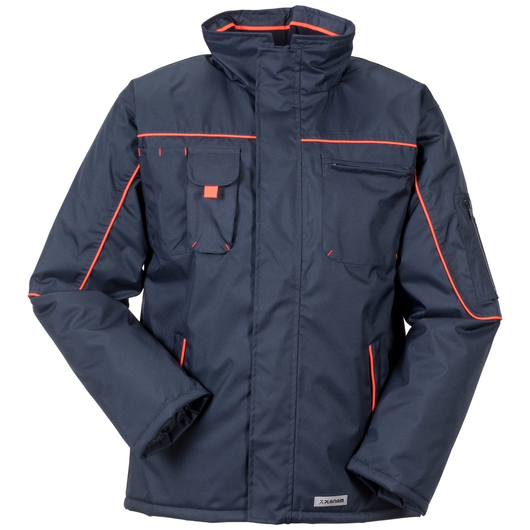 Planam Funktionsjacke Outdoor Piper Gr. XL marine/orange