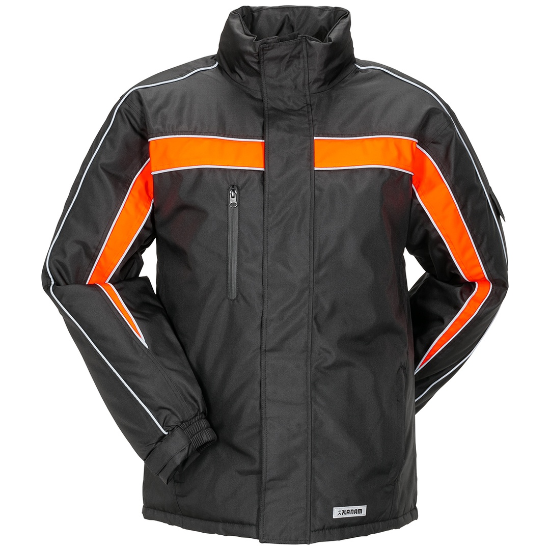 Planam Regenjacke Cosmic Gr. 2XL schwarz/orange