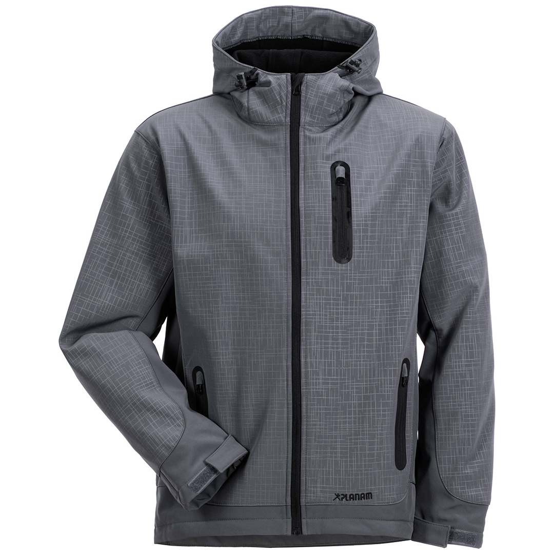 Planam Softshelljacke Cube Gr. L schiefer