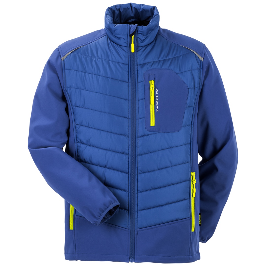 Planam Winterjacke Stretchline Gr. XL kornblau