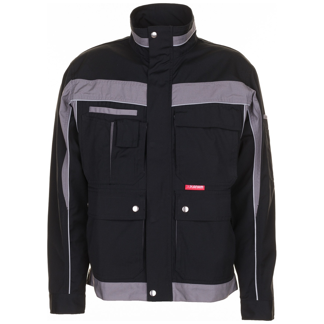 Planam Bundjacke Plaline Gr. 29 schwarz/zink