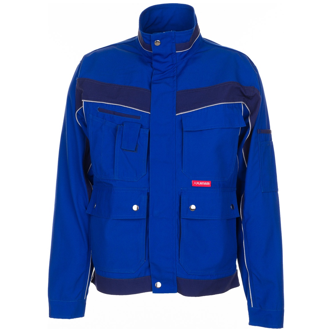 Planam Bundjacke Plaline Gr. 48 kornblau/marine