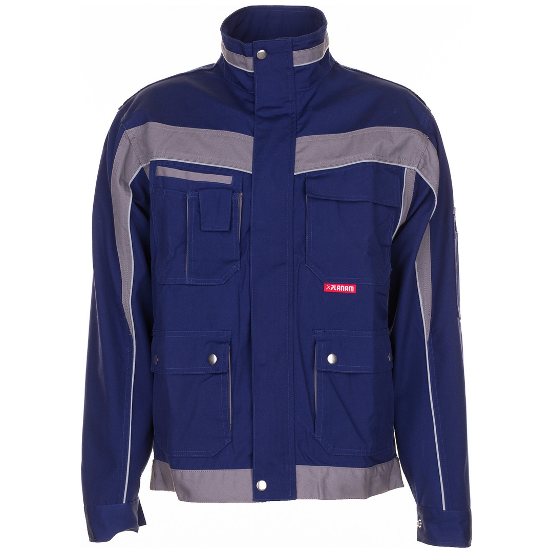 Planam Bundjacke Plaline Gr. 48 marine/zink