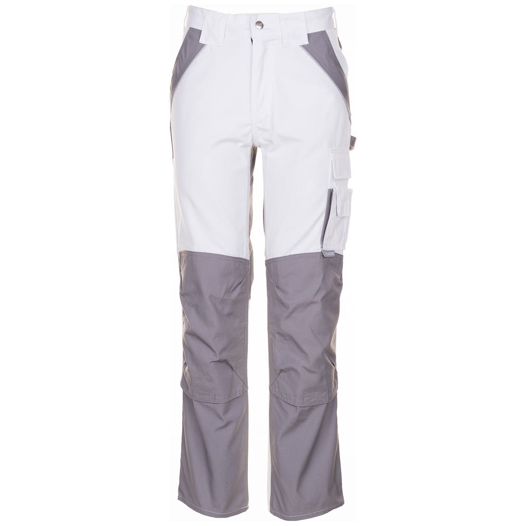 Planam Bundhose Plaline Gr. 42 reinweiß/zink