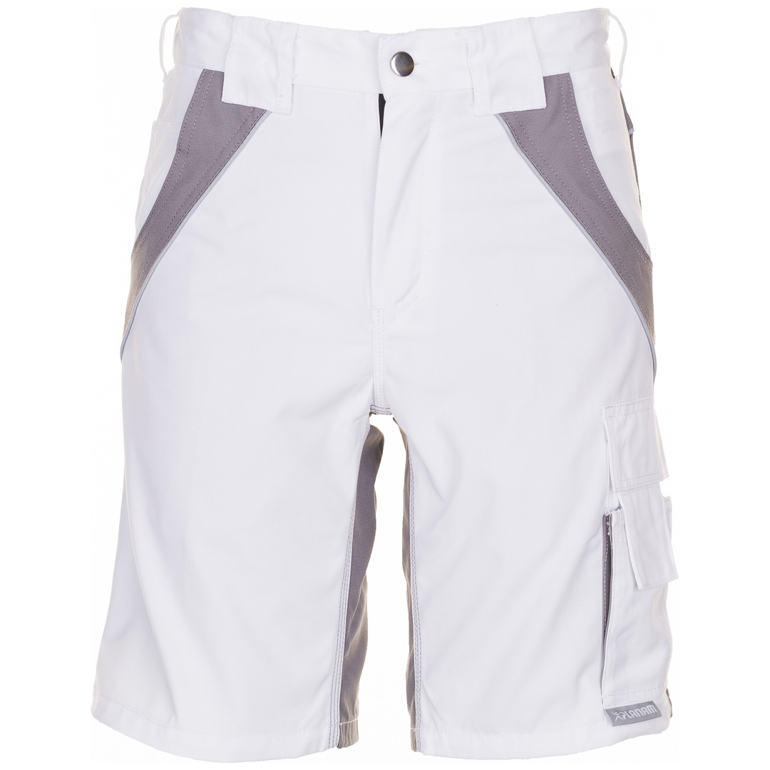 Planam Shorts Plaline Gr. XL reinweiß/zink