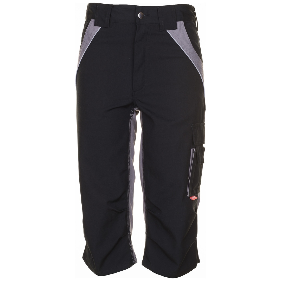 Planam Dreiviertel-Hose Plaline Gr. L schwarz/zink