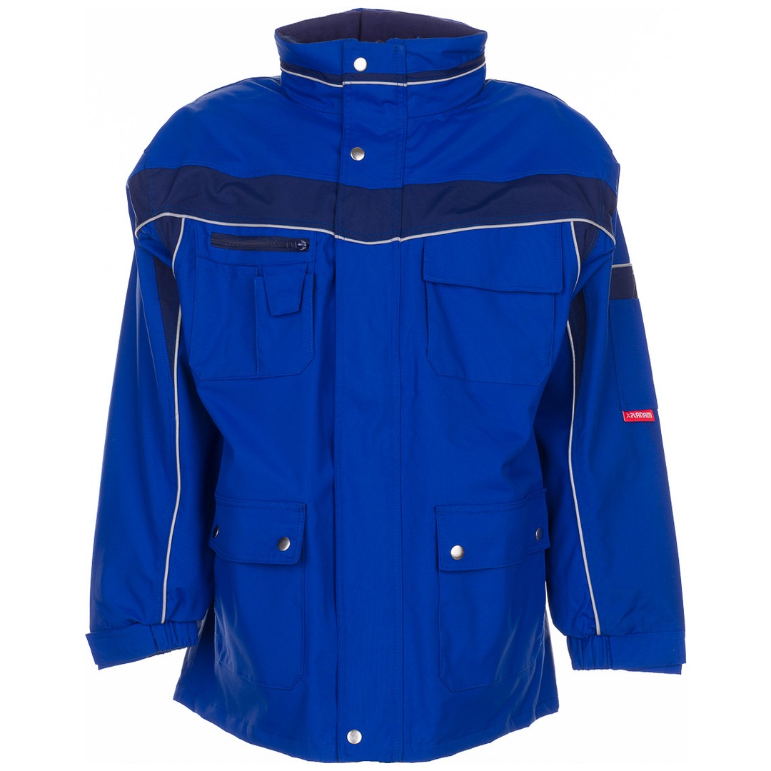 Planam Allwetterjacke Plaline Gr. 2XL kornblau/marine