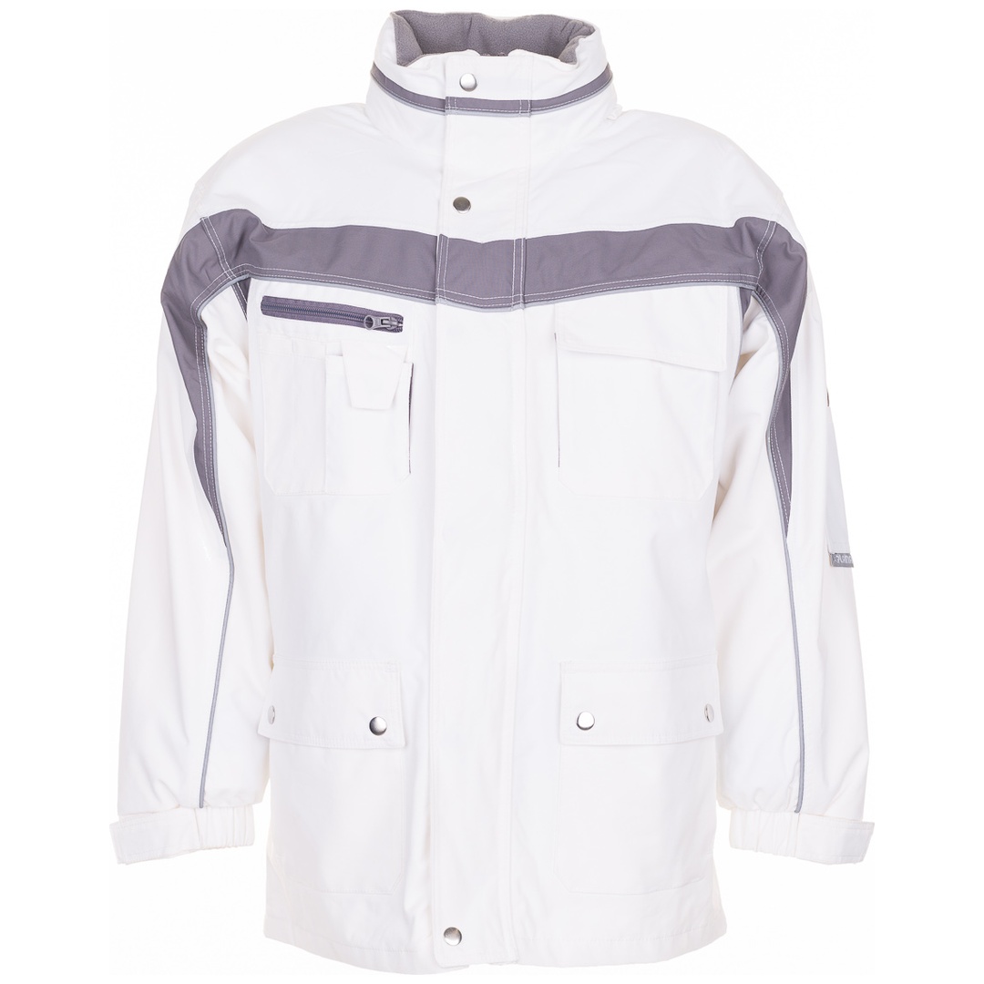 Planam Allwetterjacke Plaline Gr. S reinweiß/zink