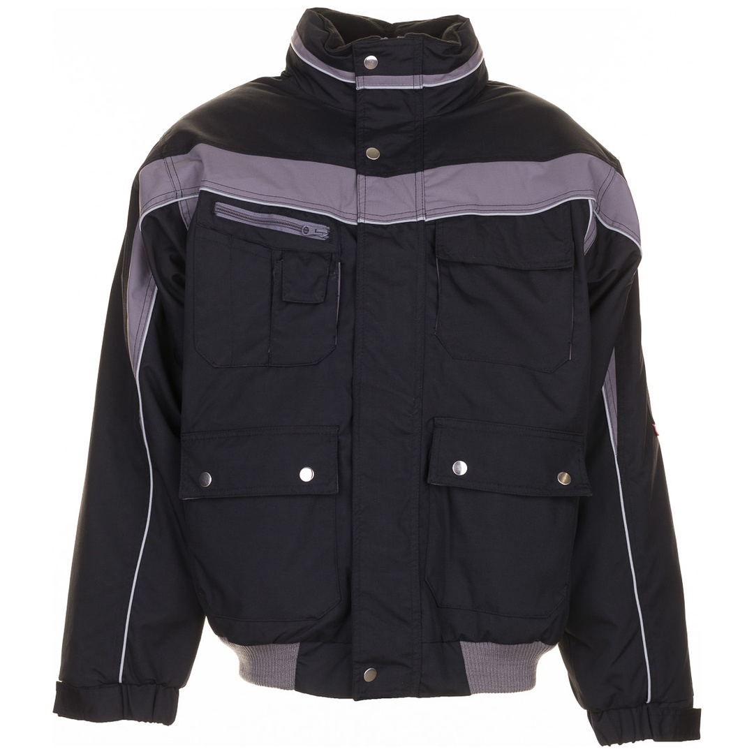 Planam Winterblouson Plaline Gr. 3XL schwarz/zink