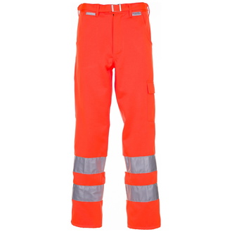 Planam Warnschutz Bundhose Gr. 46 orange