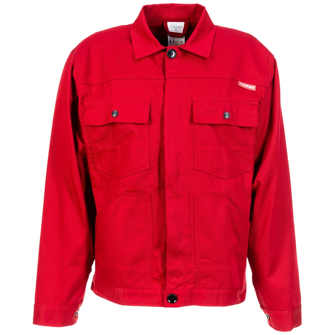 Planam Bundjacke MG 290 Gr.50 rot