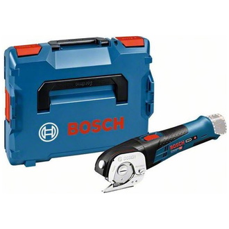 Bosch Akku-Universalschere GUS 12V-300, Solo Version (ohne Akku und Ladegerät), L-BOXX mit Einlage