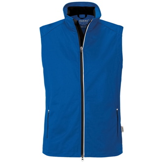 HAKRO Light Softshell-Weste Edmonton Herren #854 Gr. M royalblau