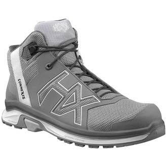 Haix Sicherheitshalbschuh CONNEXIS Go GTX Ws mid Gr. UK 7.0 / EU 41 silber/weiß