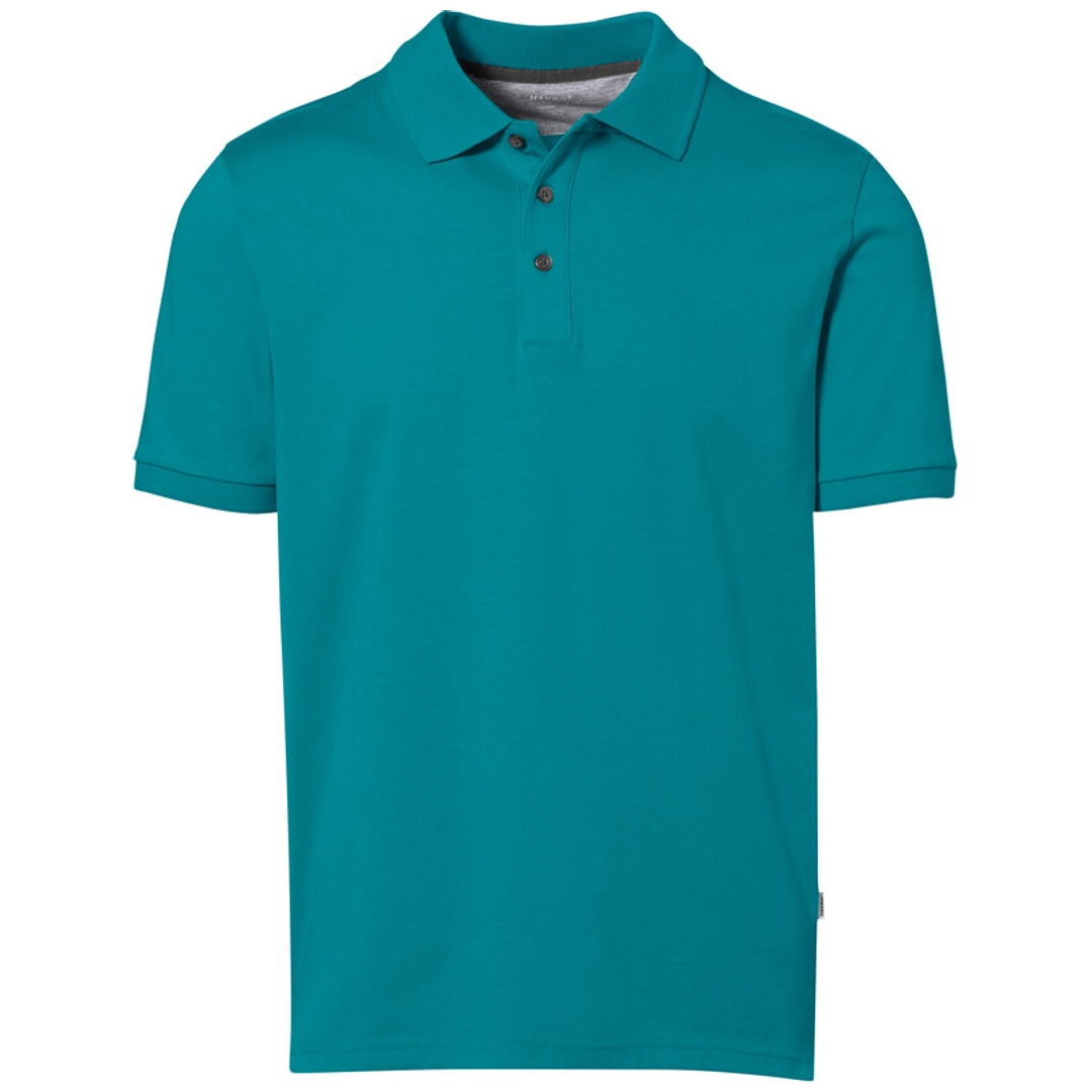 Hakro Herren Poloshirt Cotton-Tec #814 Gr. M smaragd