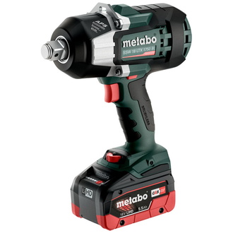 Metabo Akku-Schlagschrauber SSW 18 LTX 1750 BL, incl. 2x Akku LiHD/5,5 Ah, Ladegerät, metaBOX