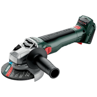 Metabo Akku-Winkelschleifer W 18 LT BL 11-125, mit drehbarem Akkupack, Karton