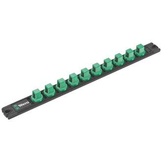 Wera 9602 Nuss-Magnetleiste, 1/2", unbestückt, 30 x 370 mm