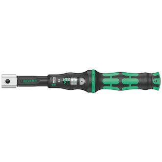 Wera Click-Torque X 1 Drehmomentschlüssel für Einsteckwerkzeuge, 2,5-25 Nm, 9x12 x 2,5-25 Nm