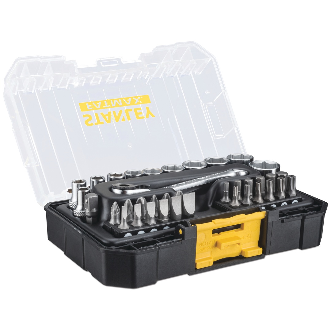 Stanley 1/4 FatMax PRO-STACK Stecknuss Set 37-tlg.