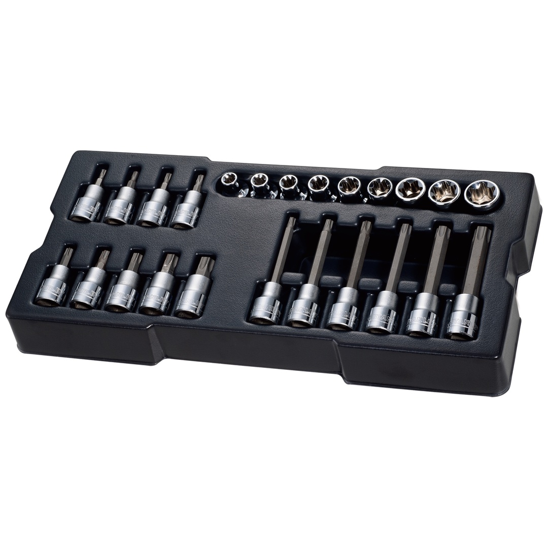 Stanley Modul 1/2 Bit-Steckschlüssel 24-tlg.