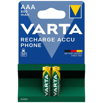 VARTA Phonepower Accu T398 Mico/AAA/HR03,800mAh