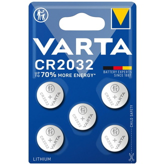 VARTA Batt.ELECTRO.CR2032 5er Blister