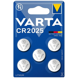 VARTA Batt.ELECTRO.CR2025 5er Blister