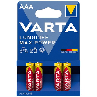 VARTA Batterie LONGLIFE Max Power AAA 4er Blister