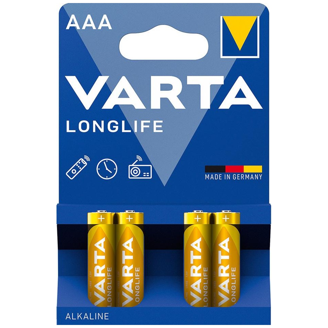 VARTA Batterie LONGLIFE AAA 4er Blister