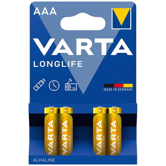 VARTA Batterie LONGLIFE AAA 4er Blister