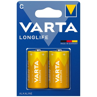 VARTA Batterie LONGLIFE C 2er Blister