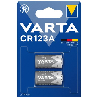 VARTA Batterie Profess. CR123A 2er Blister, 3,0V