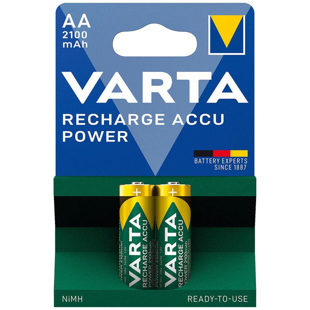 Varta Power AA 2100mAh Accu – Piles rechargeables